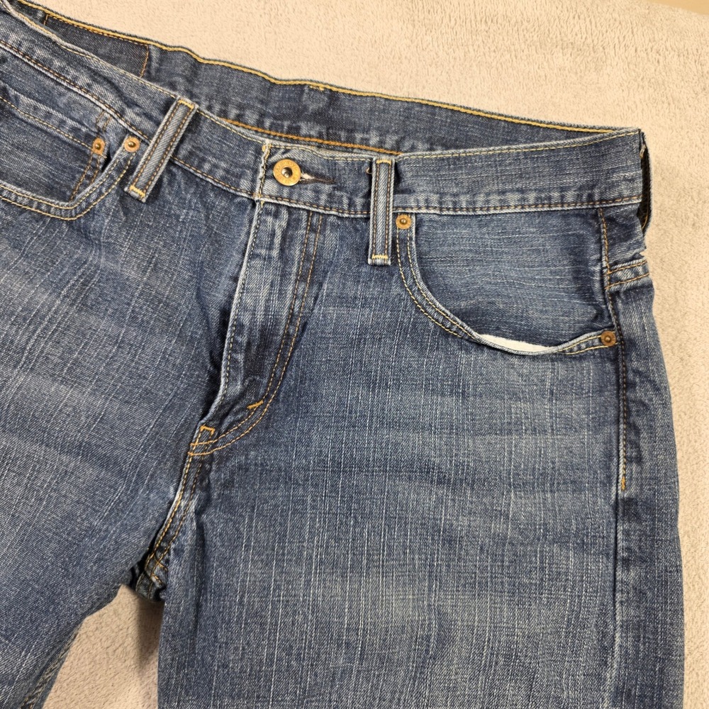 Levis Jeans Mens 33x32 (Fits 34x29) Blue Loose Straight 569 Streetwear Skater